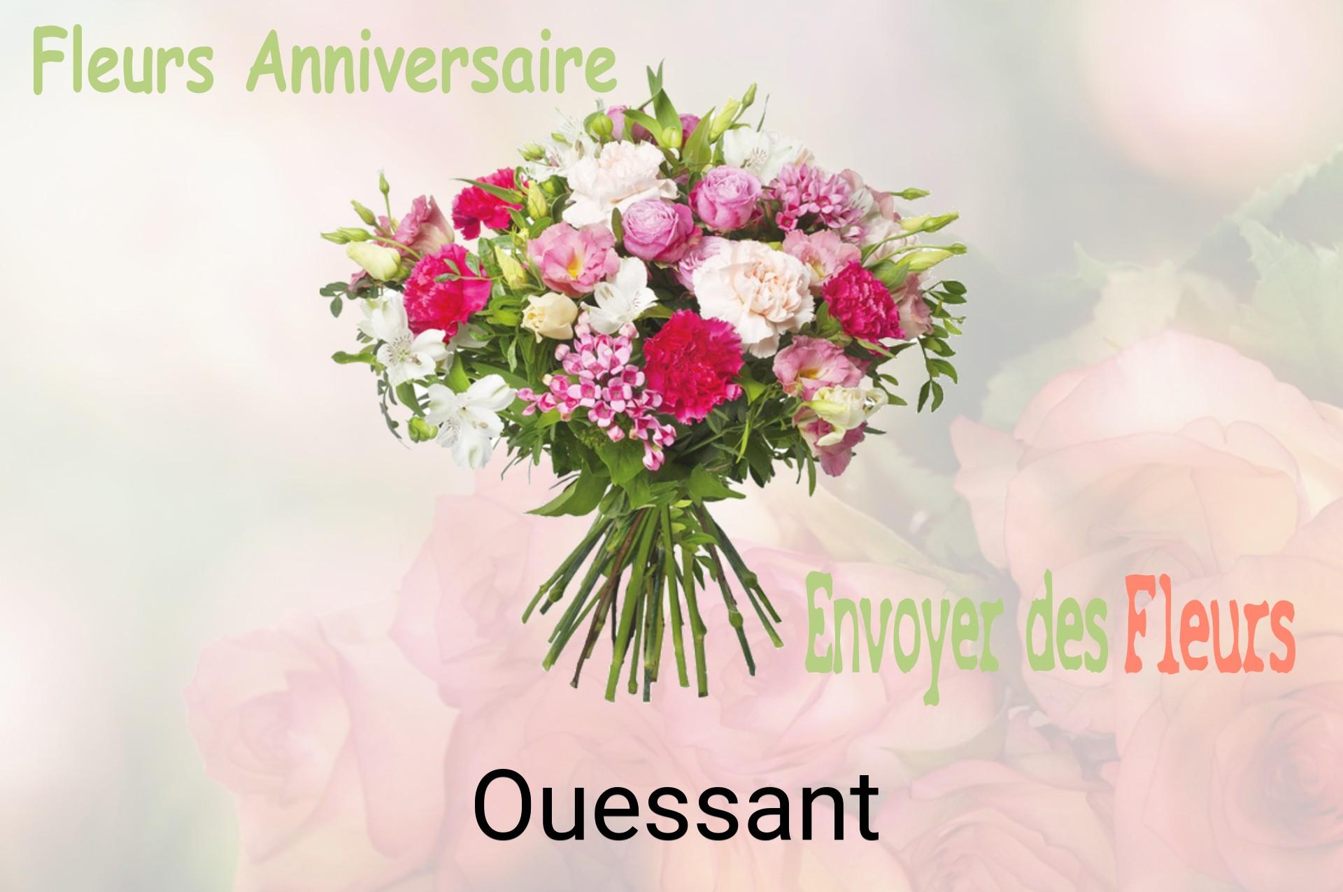 Bouquet de fleurs d’anniversaire livré à Ouessant